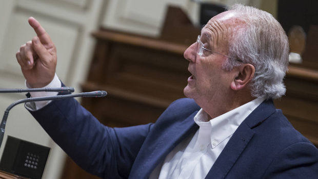 El diputado nacionalista Juan manuel García Ramos. 