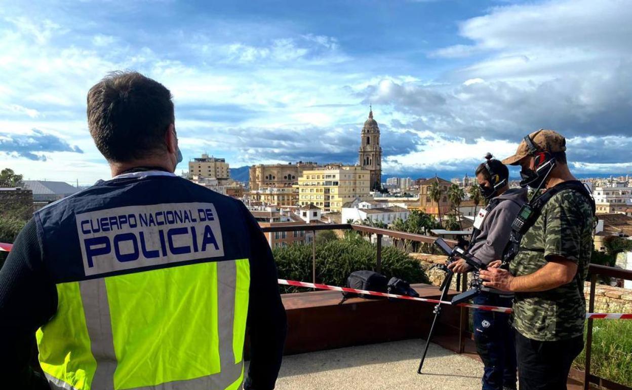 La Policía Nacional despliega a sus agentes especializados en seguridad y protección aérea