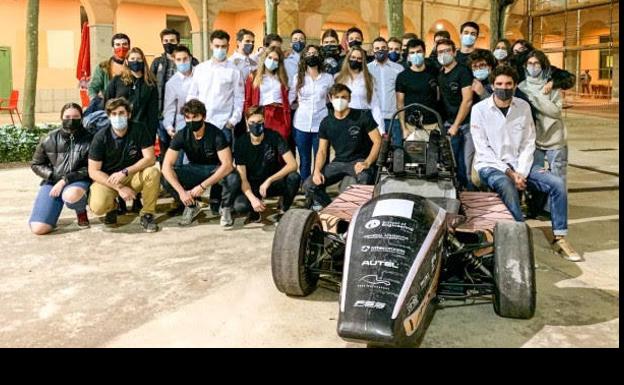 Así es el coche de carreras diseñado por un grupo de estudiantes españoles