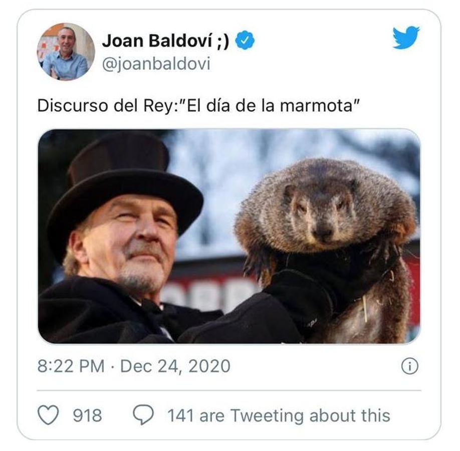 Fotos: Las redes se llenan de memes sobre el discurso del rey