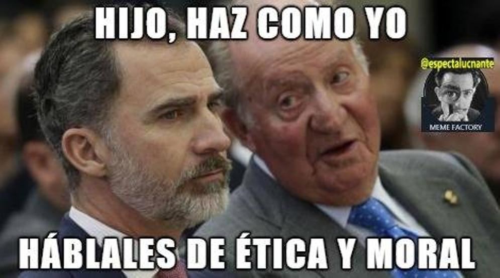 Fotos: Las redes se llenan de memes sobre el discurso del rey