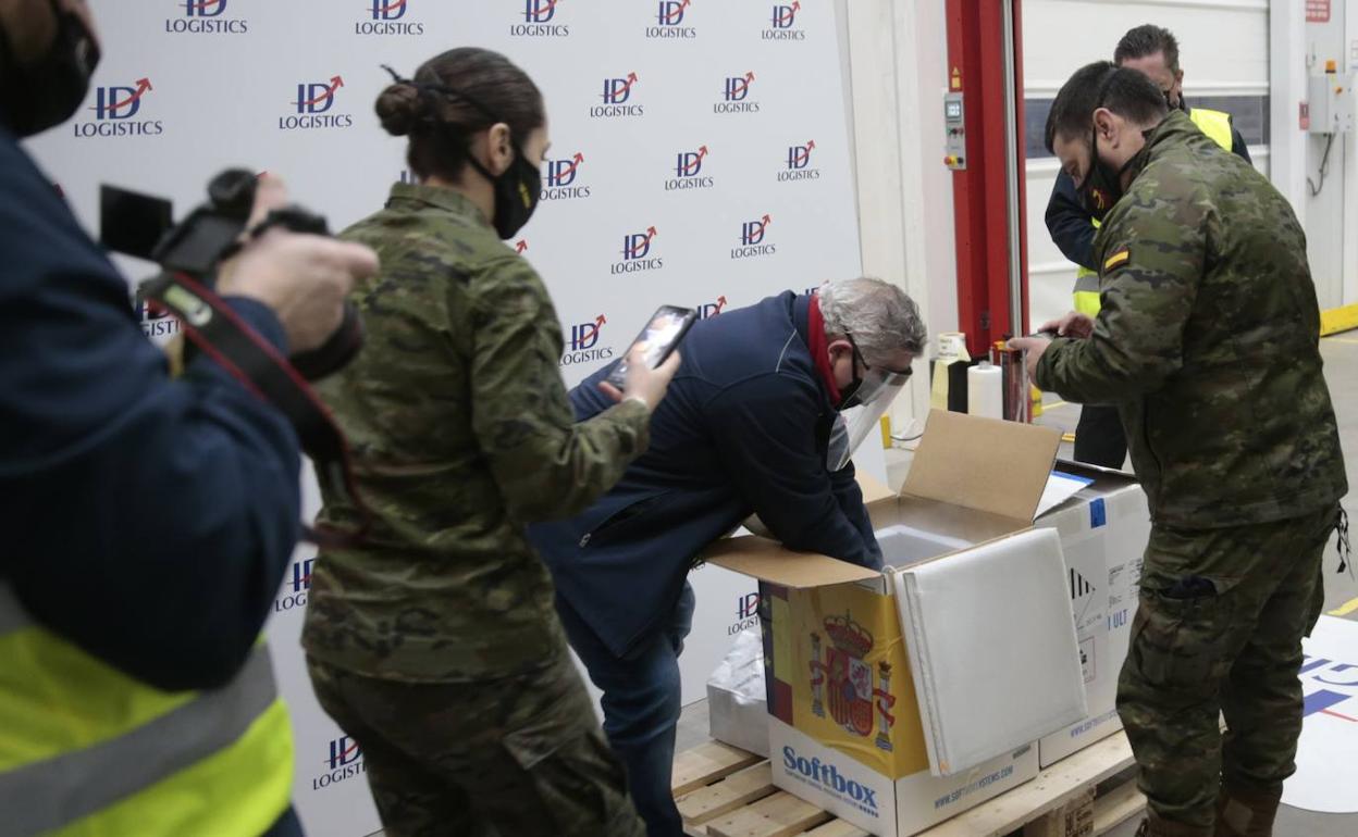 Imagen de las vacunas. 