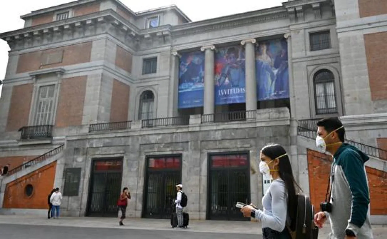 El Museo del Prado, cerrado durante los meses más duros de la pandemia.