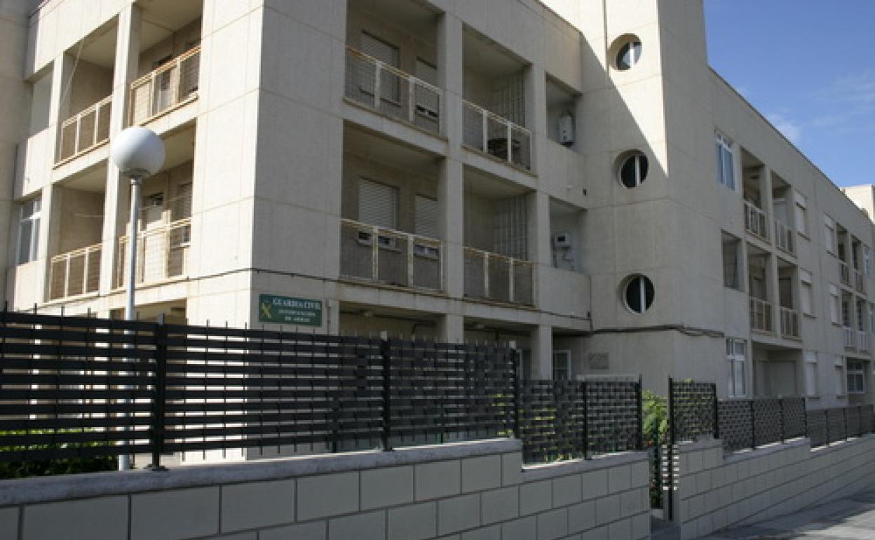 Puesto principal de la Guardia Civil de Santa María de Guía. 