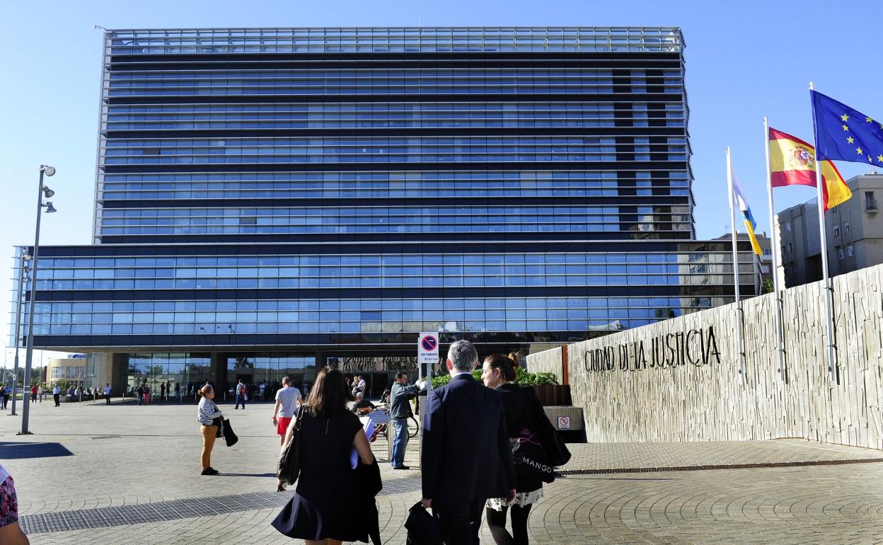 En la foto, la Ciudad de la Justicia, en Gran Canaria. 