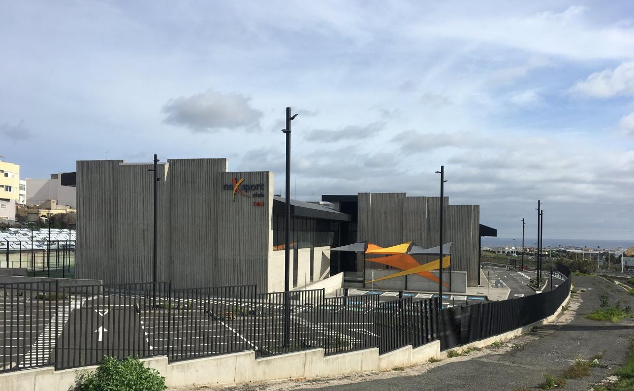 Vista del recinto de La Barranquera, acabado y listo para abrir. 