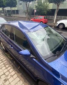 Imagen secundaria 2 - Filomena deja desprendimientos en la carretera entre Temisas y Santa Lucía