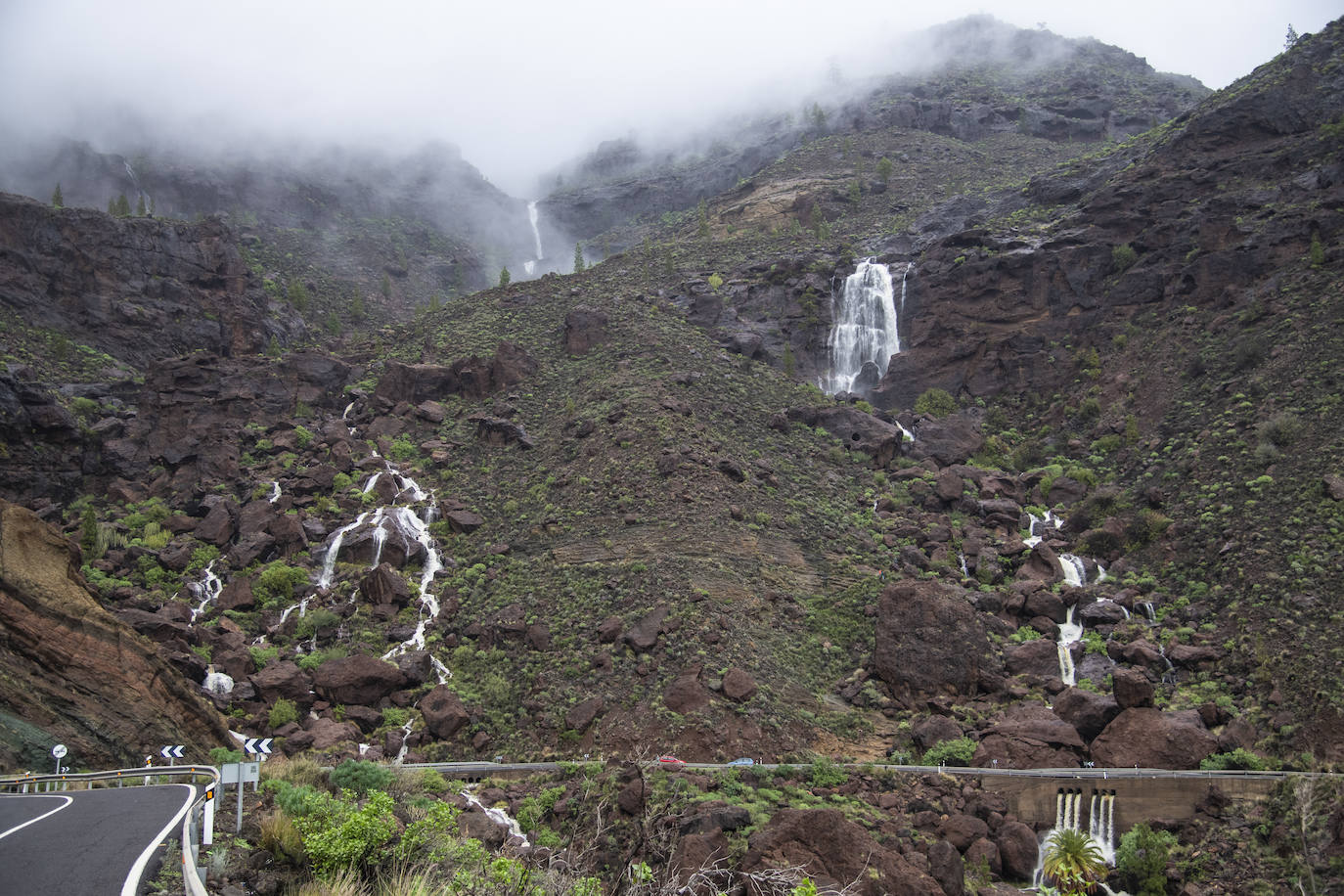 Fotos: Las mejores imágenes del paso de Filomena por Gran Canaria