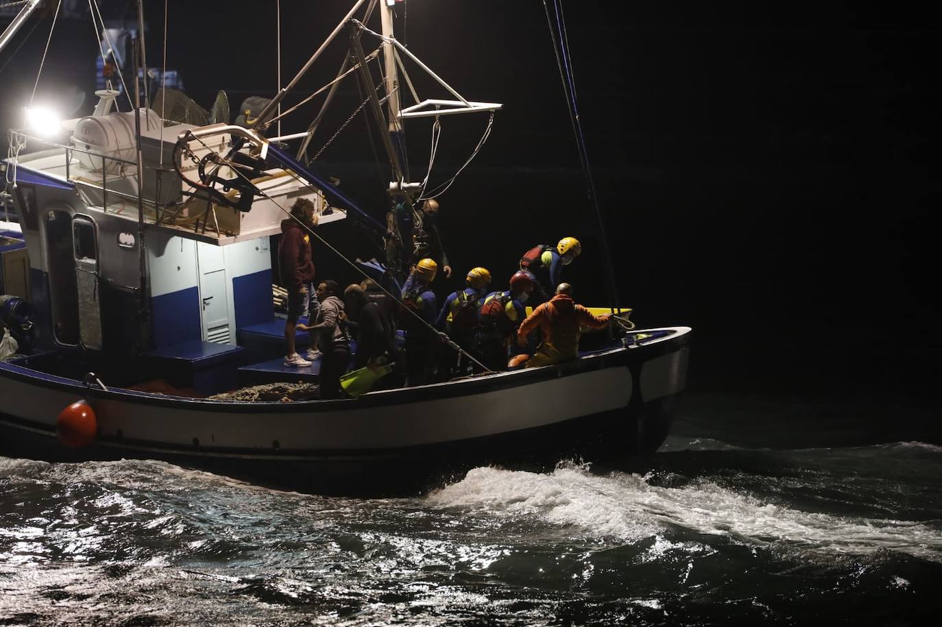 Fotos: El rescate del Bentago Express, en imágenes