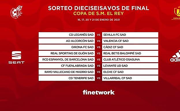 Alcoyano-Real Madrid y Cornellà-Barça, en dieciseisavos de Copa