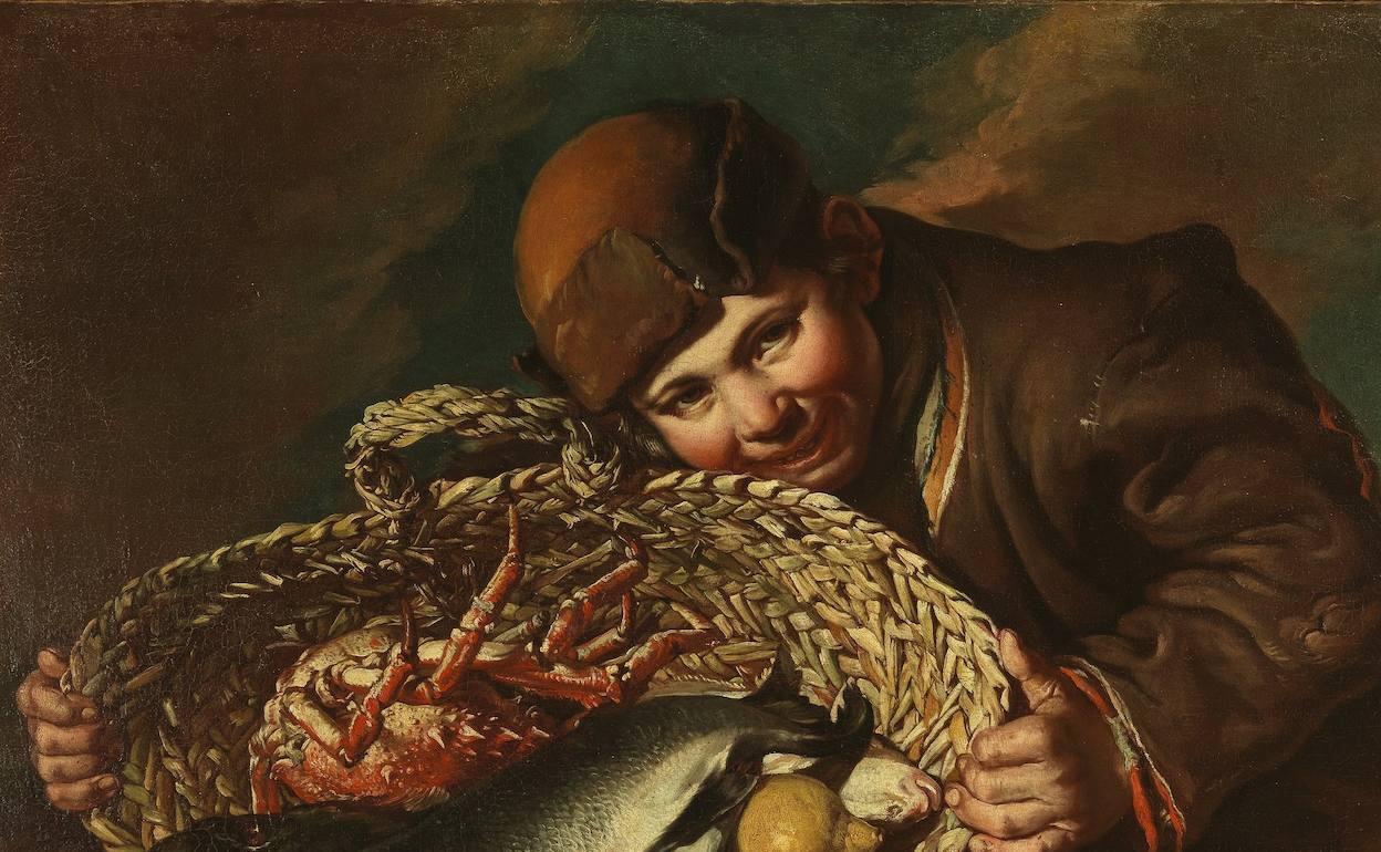 'Muchacho con cesta de pescados', de Pitocchetto, ya tiene su receta. 