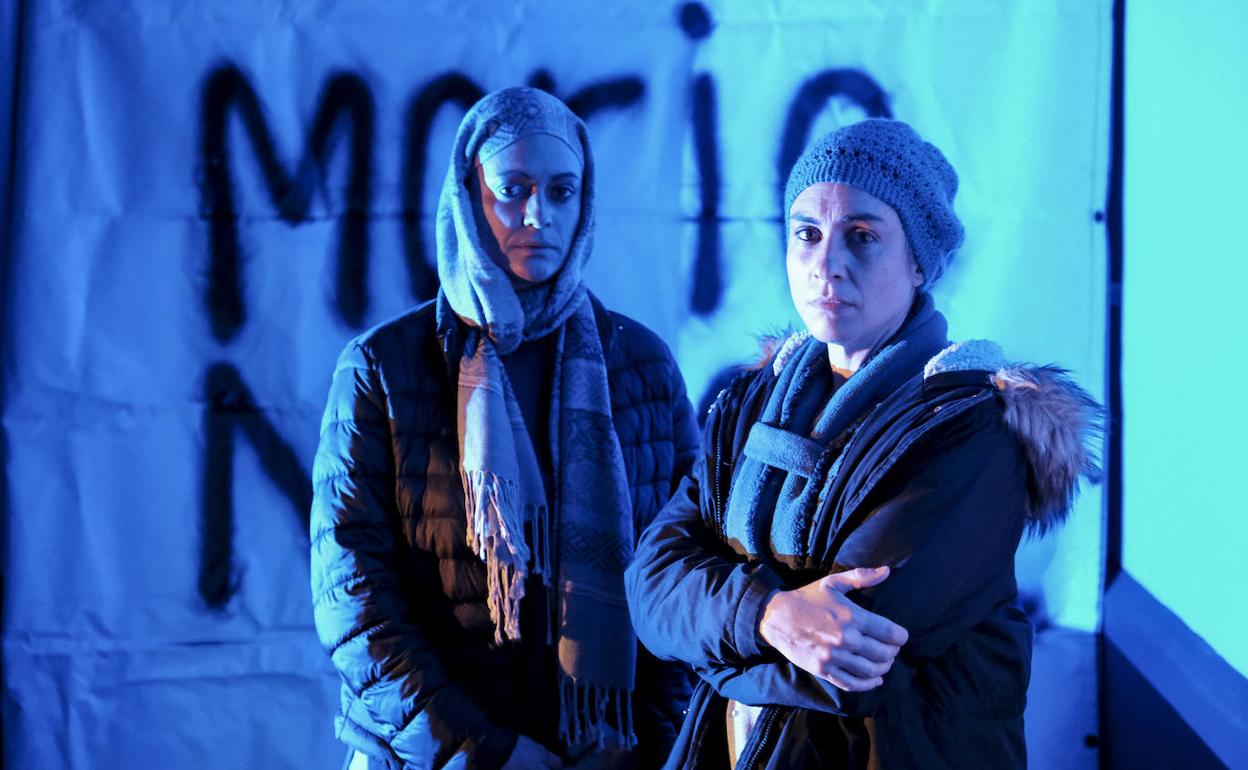 Marta Viera y Ruth Sánchez, protagonizan la obra. 