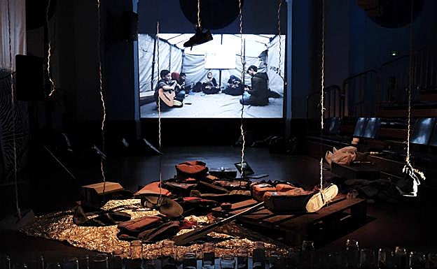 Parte del material que conforma la exposición. 