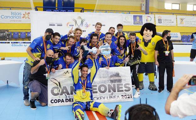 El Club Molina Sport, recibido con honores en el Gobierno de Canarias tras conquitar la Copa