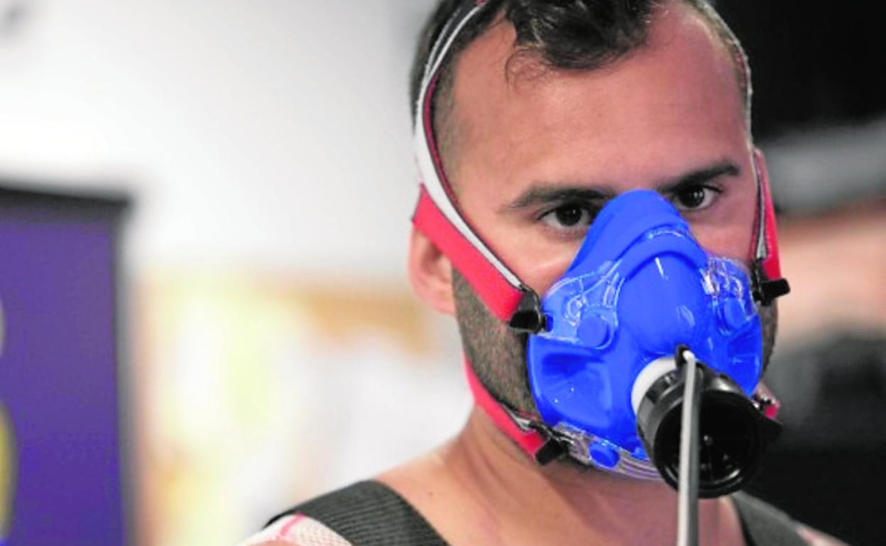  Durante las pruebas médicas en el Perpetuo Socorro.