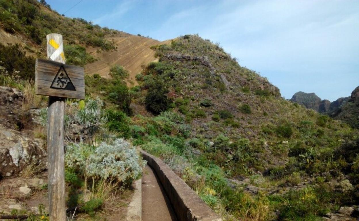 Ruta desde Pedro Álvarez hasta la Punta del Hidalgo. 