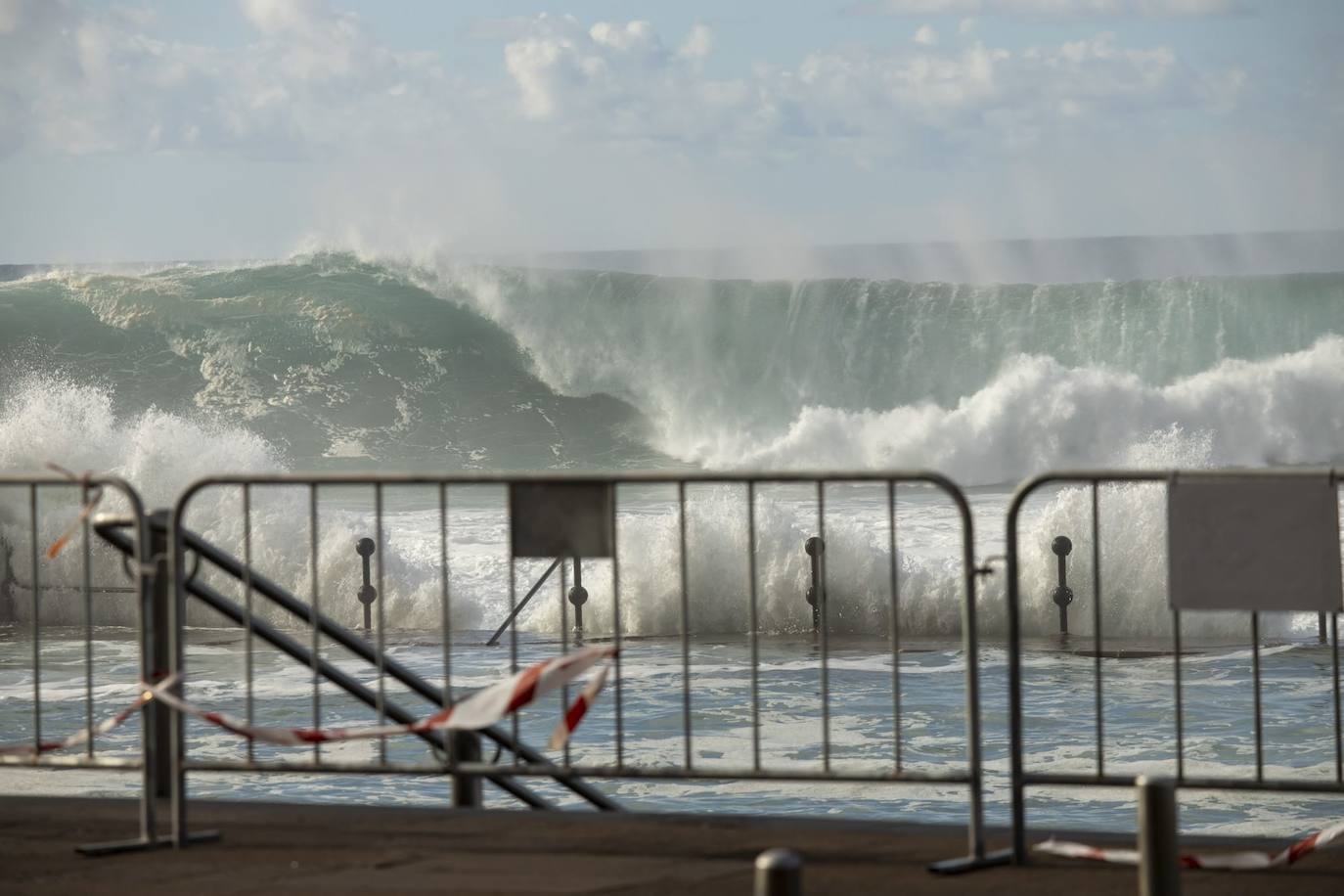 Fotos: Fuerte oleaje en Tenerife