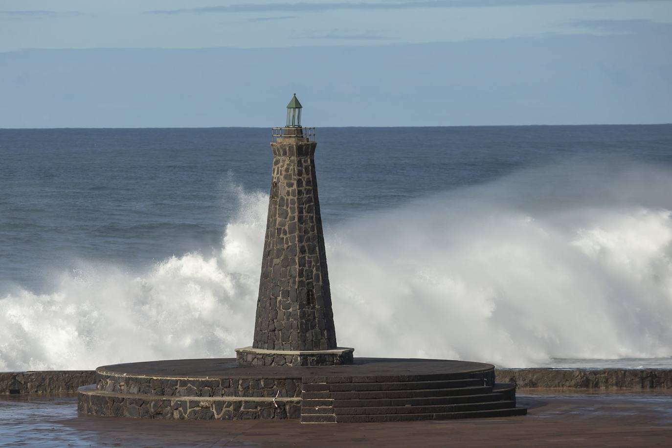 Fotos: Fuerte oleaje en Tenerife