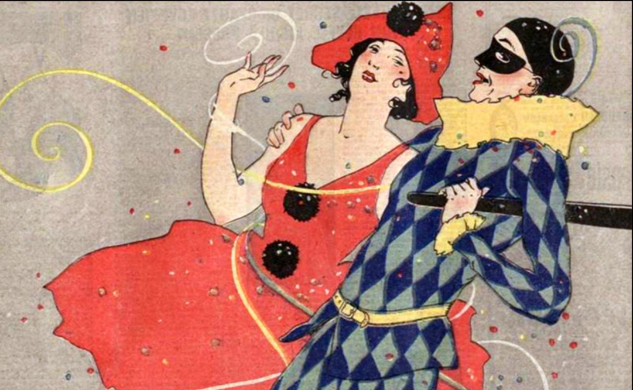 Ilustración carnavalesca de 'Le petit journal', 1920.