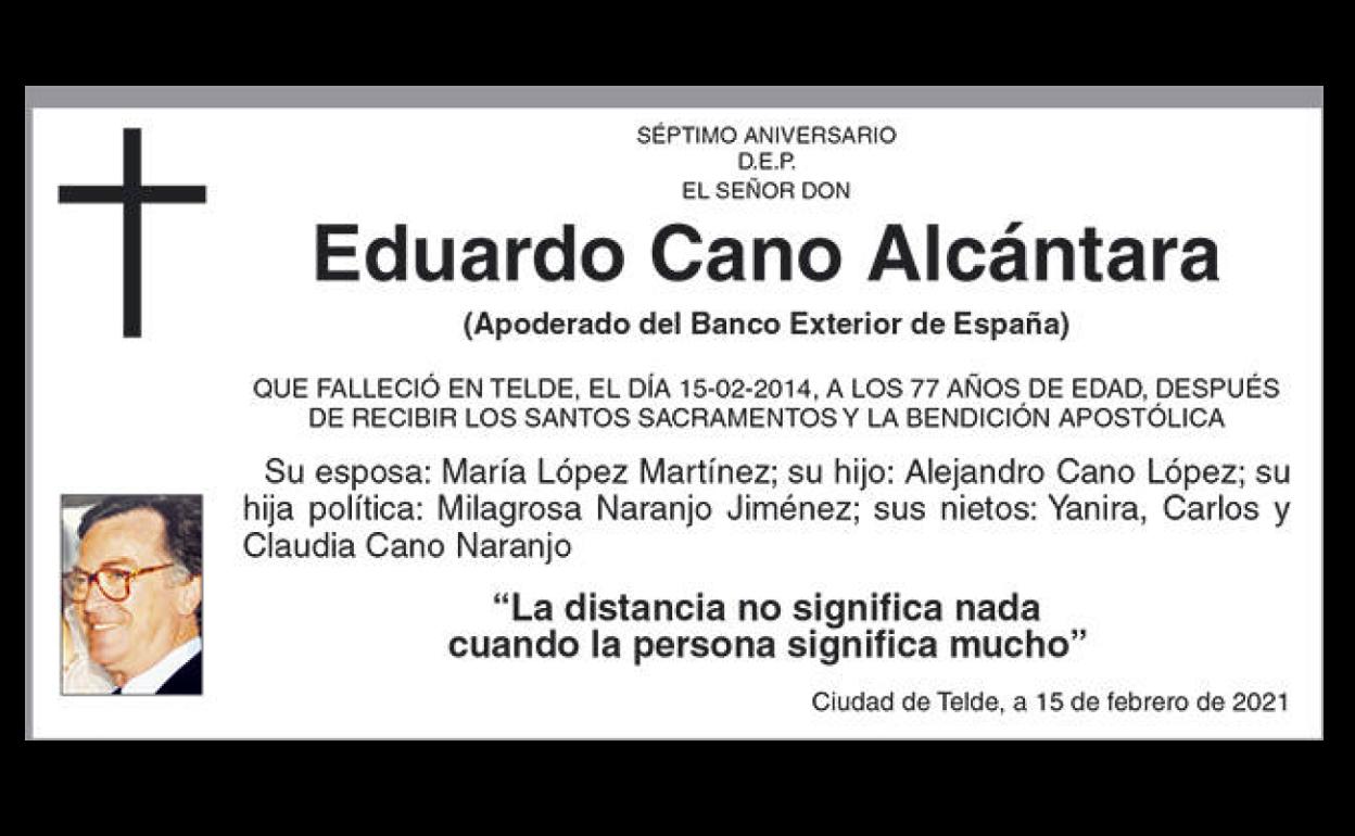 Eduardo Cano Alcántara