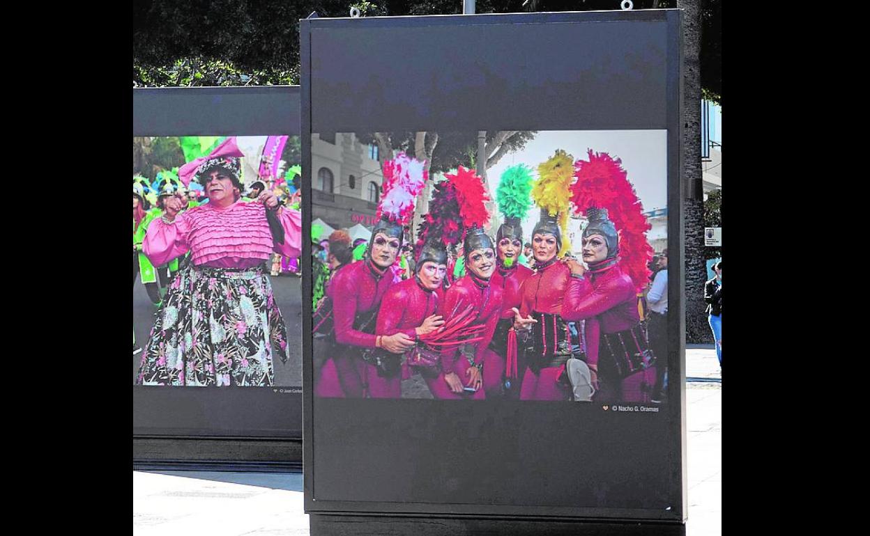 Exposición de fotos carnavaleras en Santa Catalina.