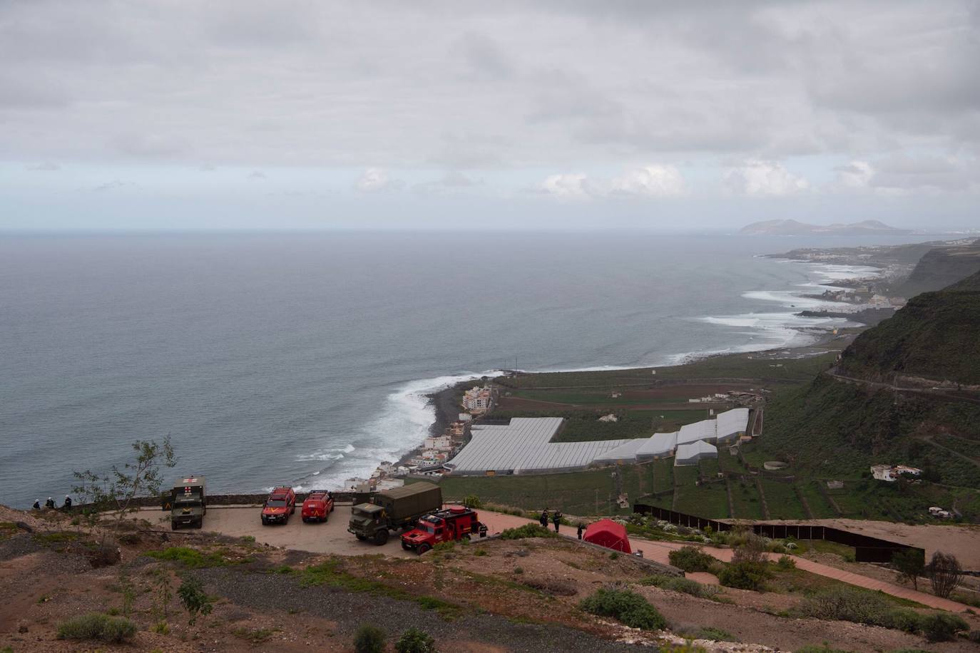 Fotos: Segunda jornada de búsqueda de Juani Ramos en el norte de Gran Canaria