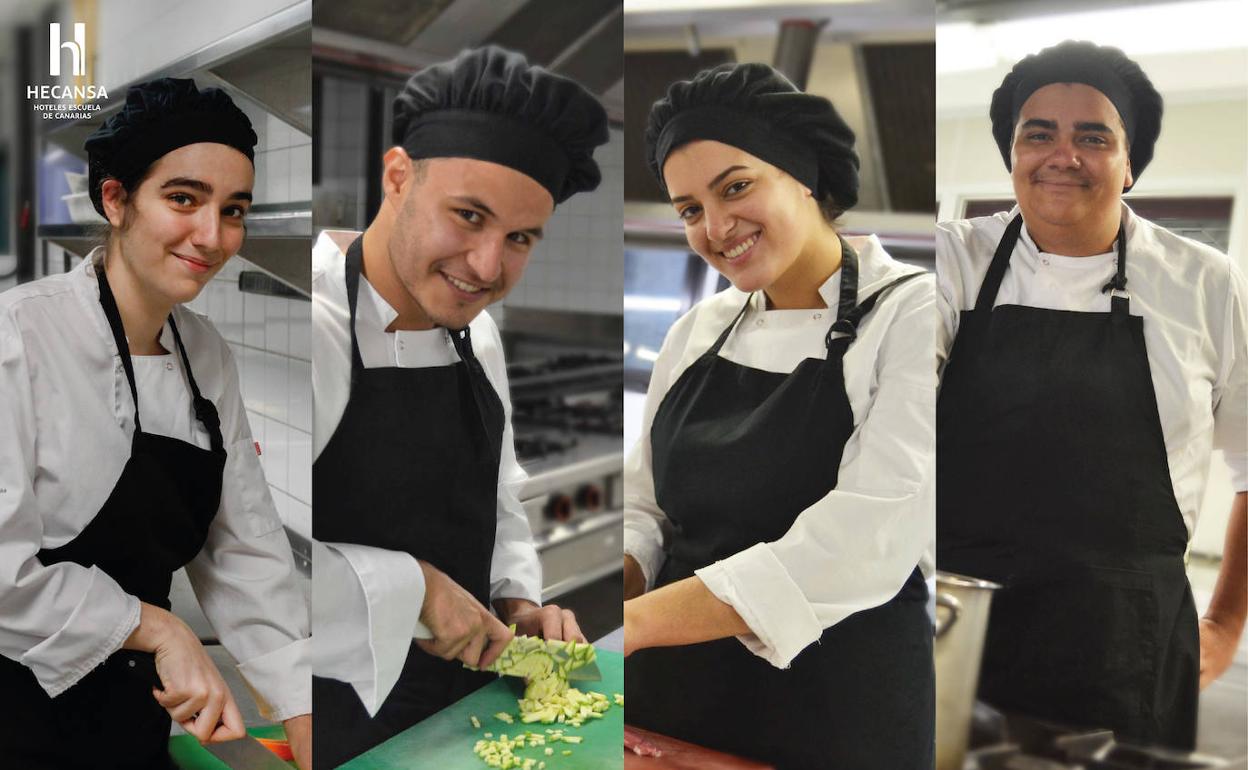 Cuatro alumnos de Hecansa, en la semifinal del Premio Promesas de Alta Cocina