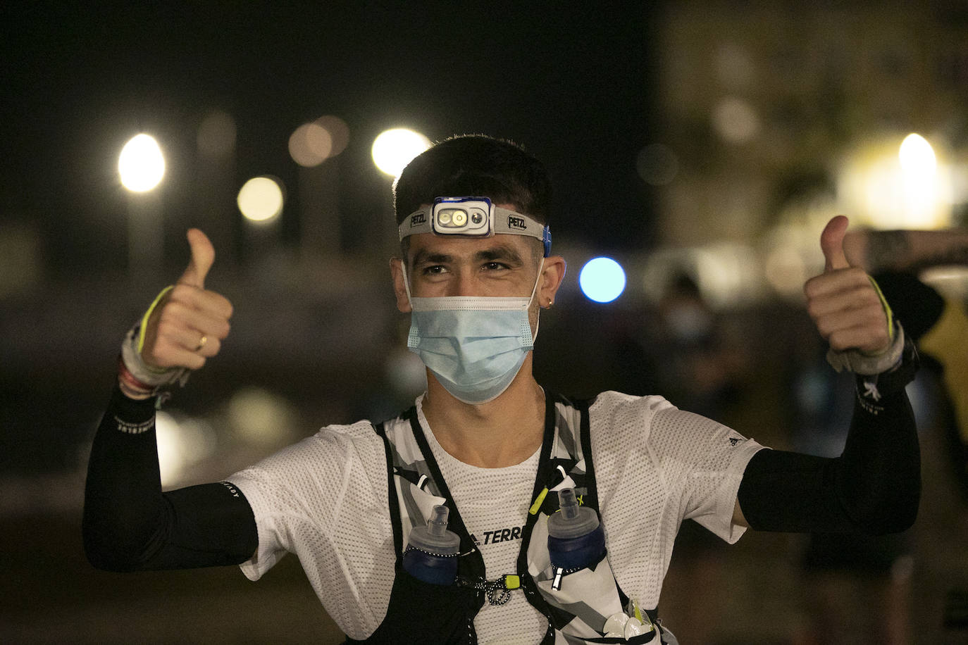 Imágenes de la salida de la Transgrancanaria. 