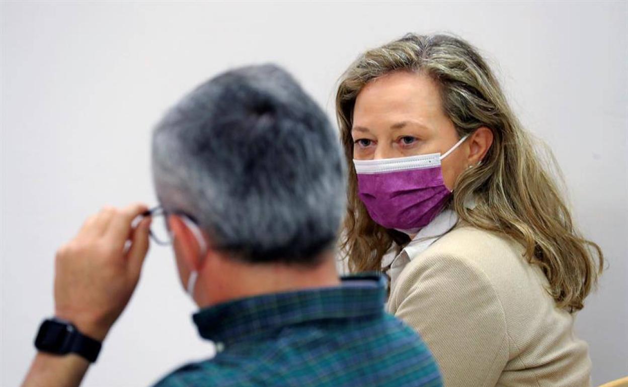 Victoria Rosell y Carlos Sosa. 