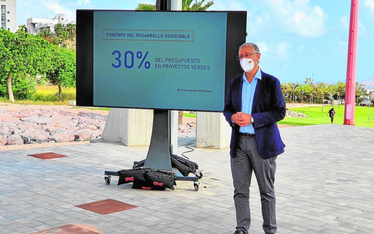 El edil de Participación Ciudadana presentó la cuarta edición de la iniciativa municipal. 