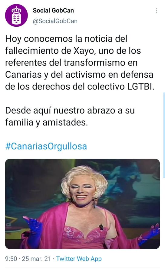 Fotos: Las redes, de luto por la muerte de Xayo