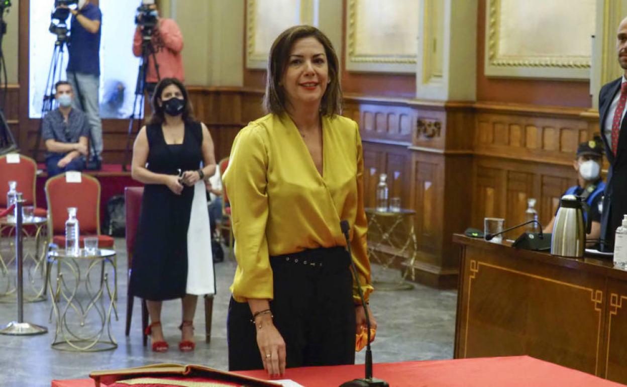 El Juzgado suspende cautelarmente la expulsión de Evelyn Alonso de Ciudadanos