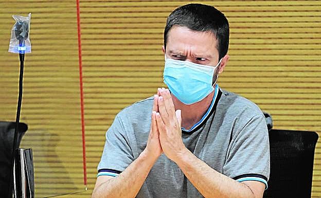 El acusado, durante el juicio. Vídeo: ACFI PRESS 