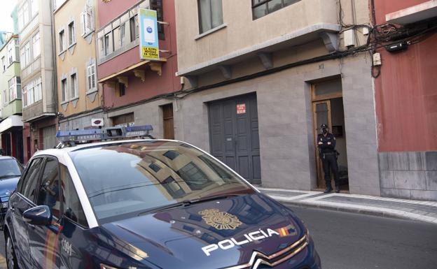 La vivienda donde se produjeron los hechos.