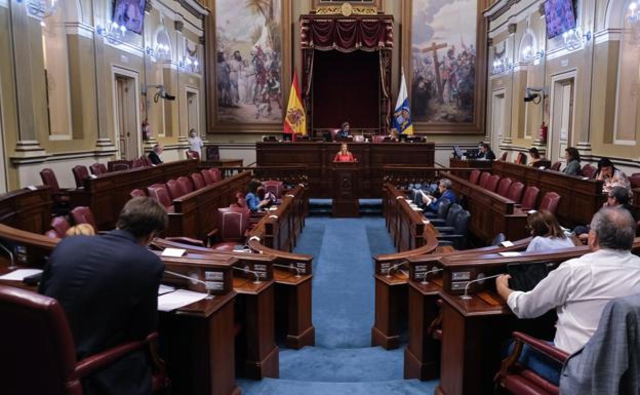 Imagen de archivo del Parlamento de Canarias. 