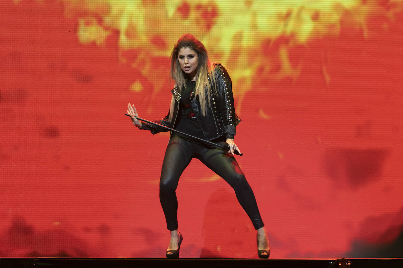Fotos: Cristina Ramos, reina en la Gran Vía madrileña