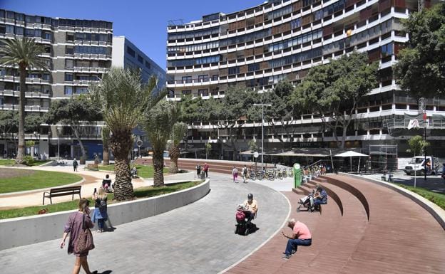 La Plaza de España se abre al peatón