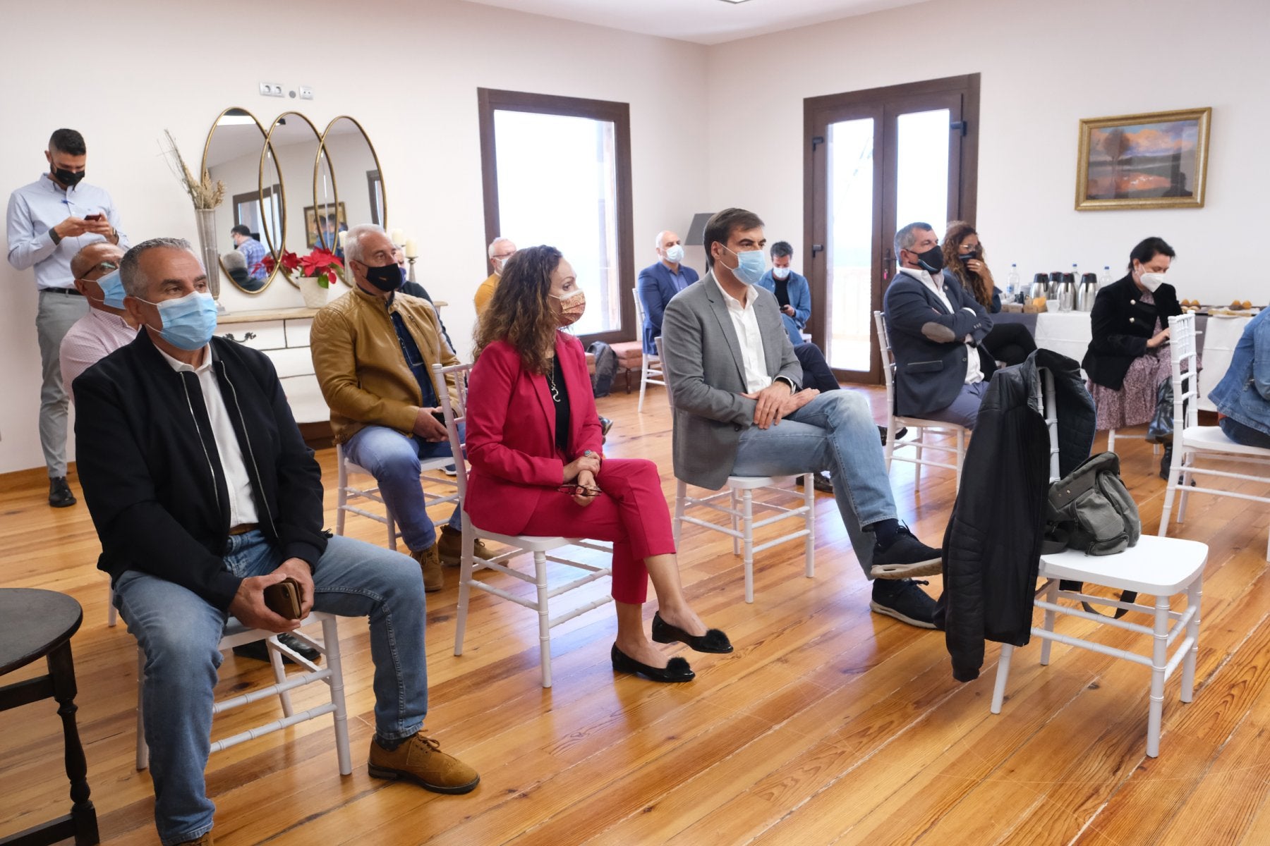 Mario Cabrera, en la presentacón del pacto CC-PP-AMF en el Cablido en abril de este año. 