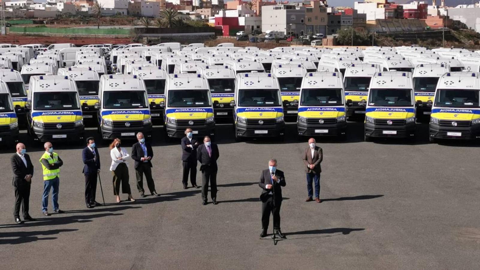 Fotos: Esta es la nueva flota de transporte sanitario