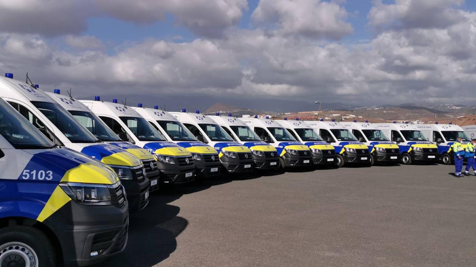 Fotos: Esta es la nueva flota de transporte sanitario