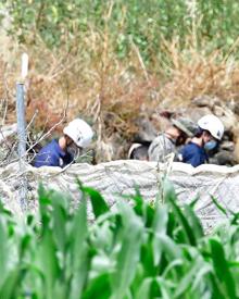 Imagen secundaria 2 - El Batallón de Zapadores busca a Juani Ramos en la última finca registrada
