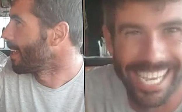 Tomás Gimeno, en unas imágenes que ha publicado Telecinco. 