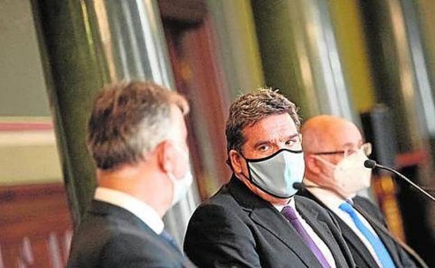 Escrivá, durante una visita a Canarias. 