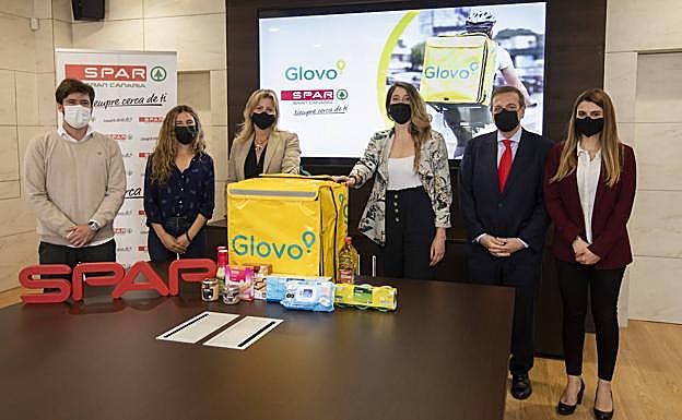 SPAR Gran Canaria establece una alianza estratégica con Glovo para la venta online