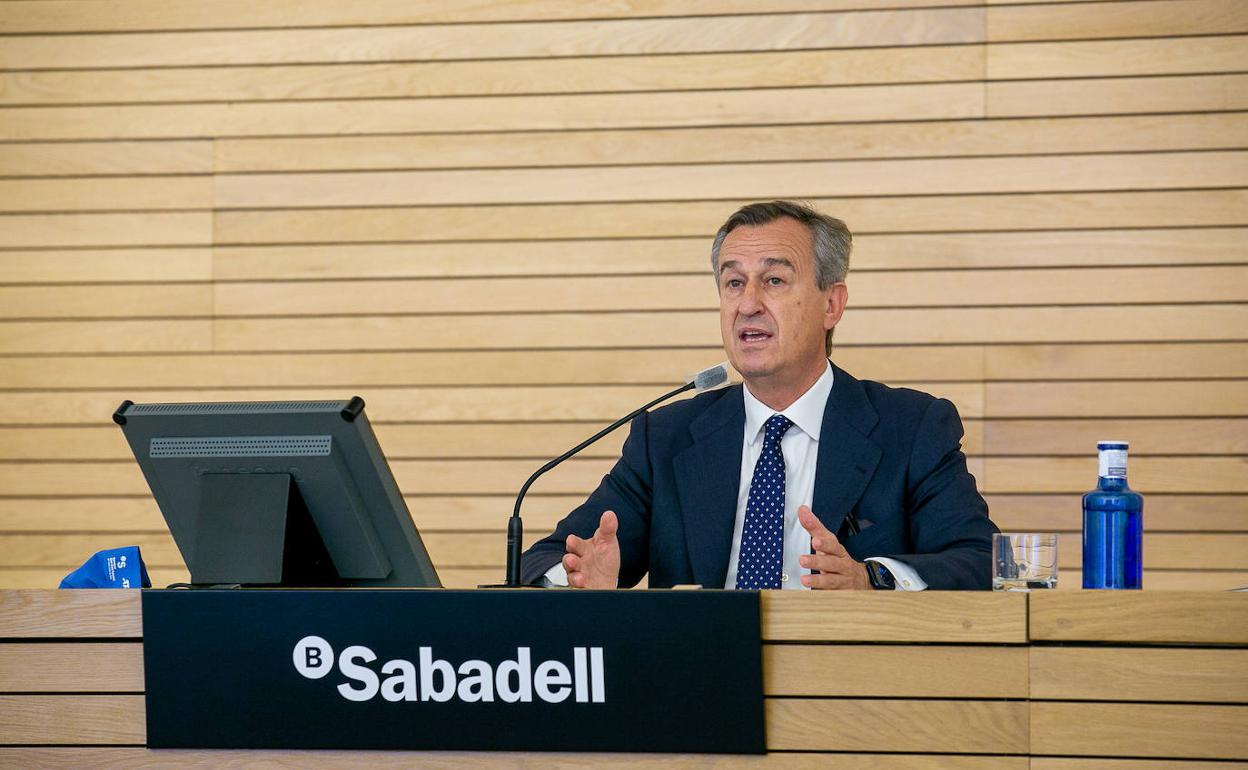 César González-Bueno, consejero delegado de Banco Sabadell. 