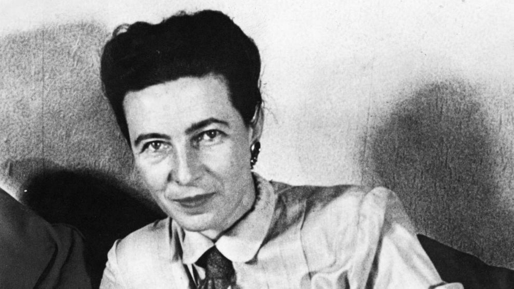 Simone de Beauvoir. 