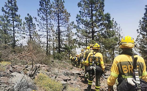 Iamgen de la zona afectada desde el aire. 