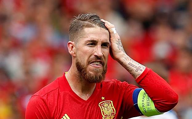 Luis Enrique elimina a Ramos de la Eurocopa