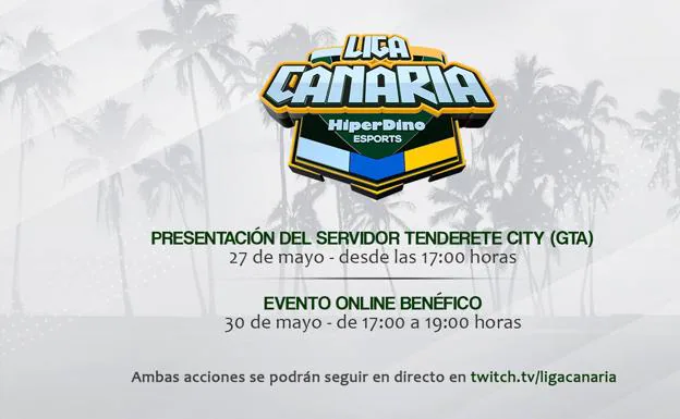 La Liga Canaria de Esports HiperDino celebra el Día de Canarias con un evento online benéfico