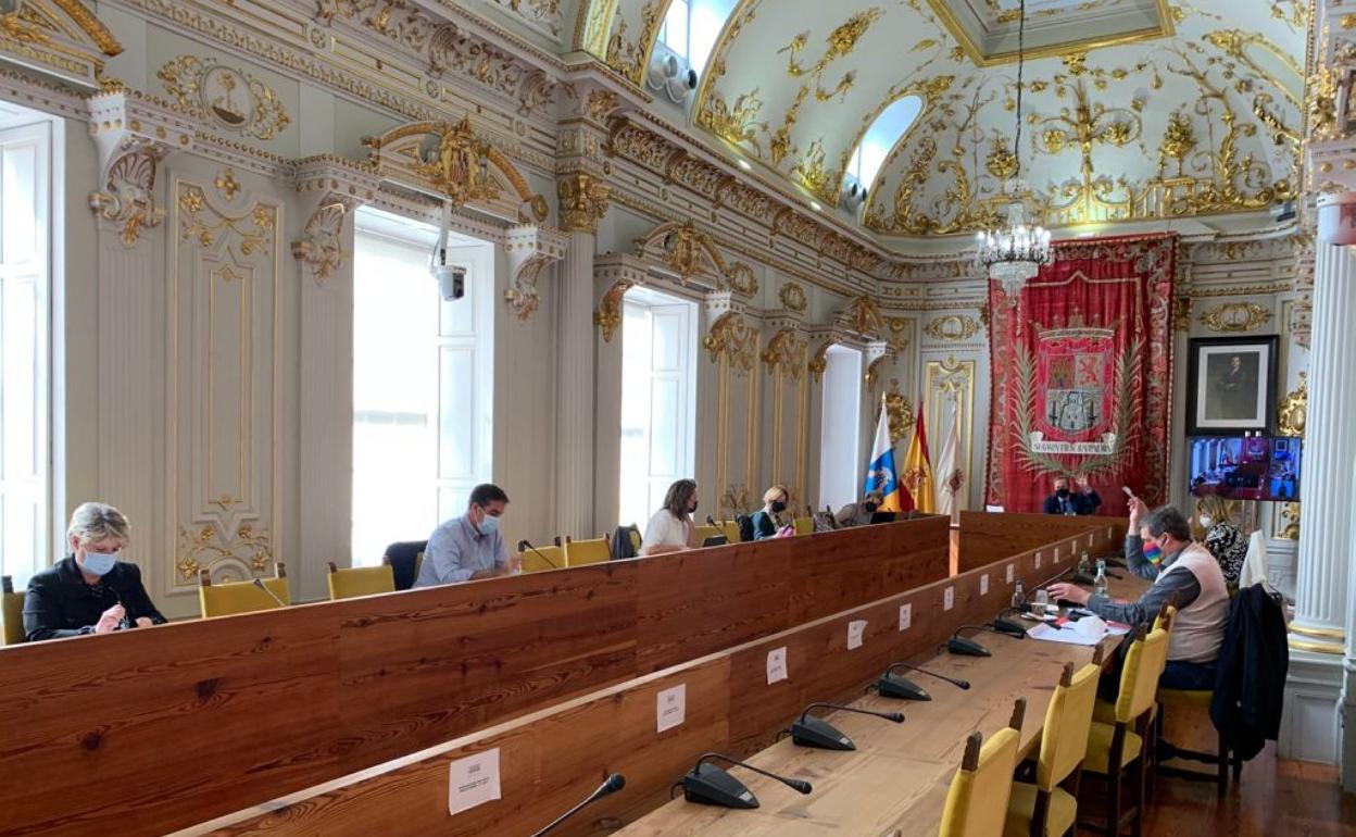 Imagen de archivo de la celebración de un pleno. 